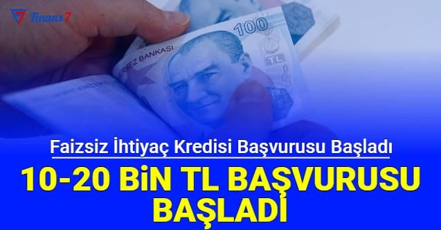 Ocak 2023 Faizsiz Banka Kredisi Başvurusu Başladı: 10-20 Bin TL Ihtiyaç ...