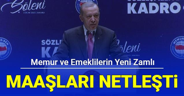 Ocak 2023 Memurların Maaş Zammı Hesaplaması Belli Oldu