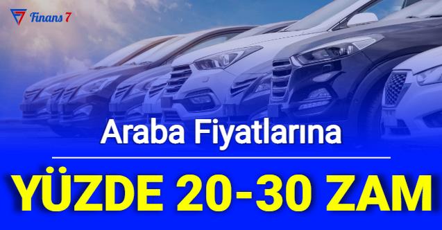 Sıfır Ve 2. El Araba Fiyatlarına Büyük Zam Geliyor