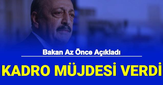 Son Dakika: Bakan Bilgin'den Kadro Müjdesi Geldi (Taşerona, Geçici İşçi ...