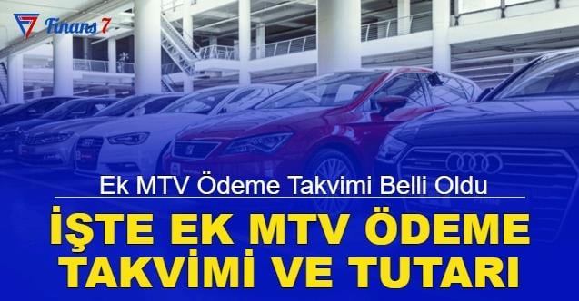 Son Dakika: Ek MTV ödeme Takvimi Belli Oldu