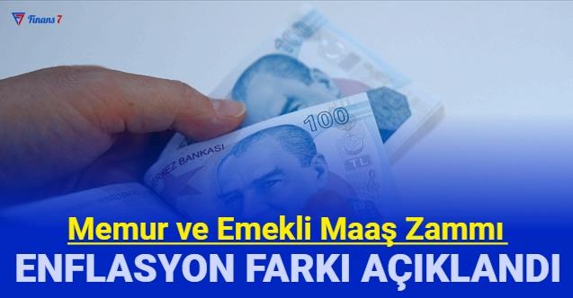 Son Dakika: Memur Ve Emeklilerin 3 Aylık Enflasyon Farkı Maaş Zammı ...