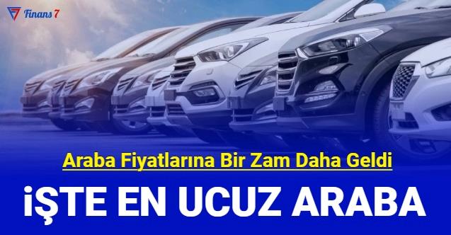 Türkiye'deki En Ucuz Sıfır Araba Fiyatı 650 Bin Lirayı Geçti: Hyundai ...